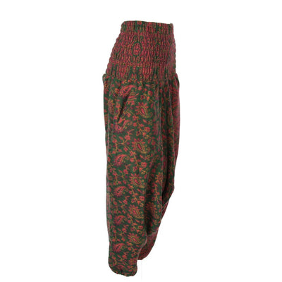 Blanket Fleece Low Harem Pants