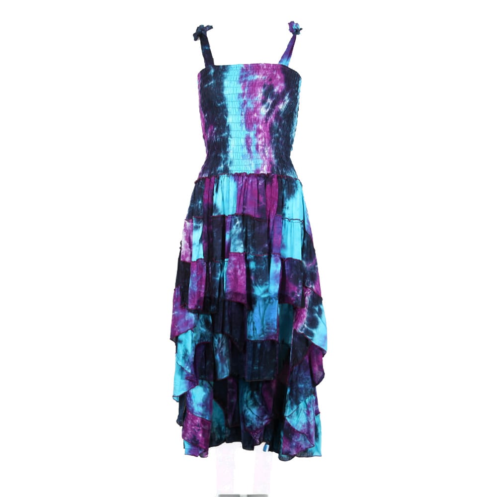 Tye Dye Frill Dress