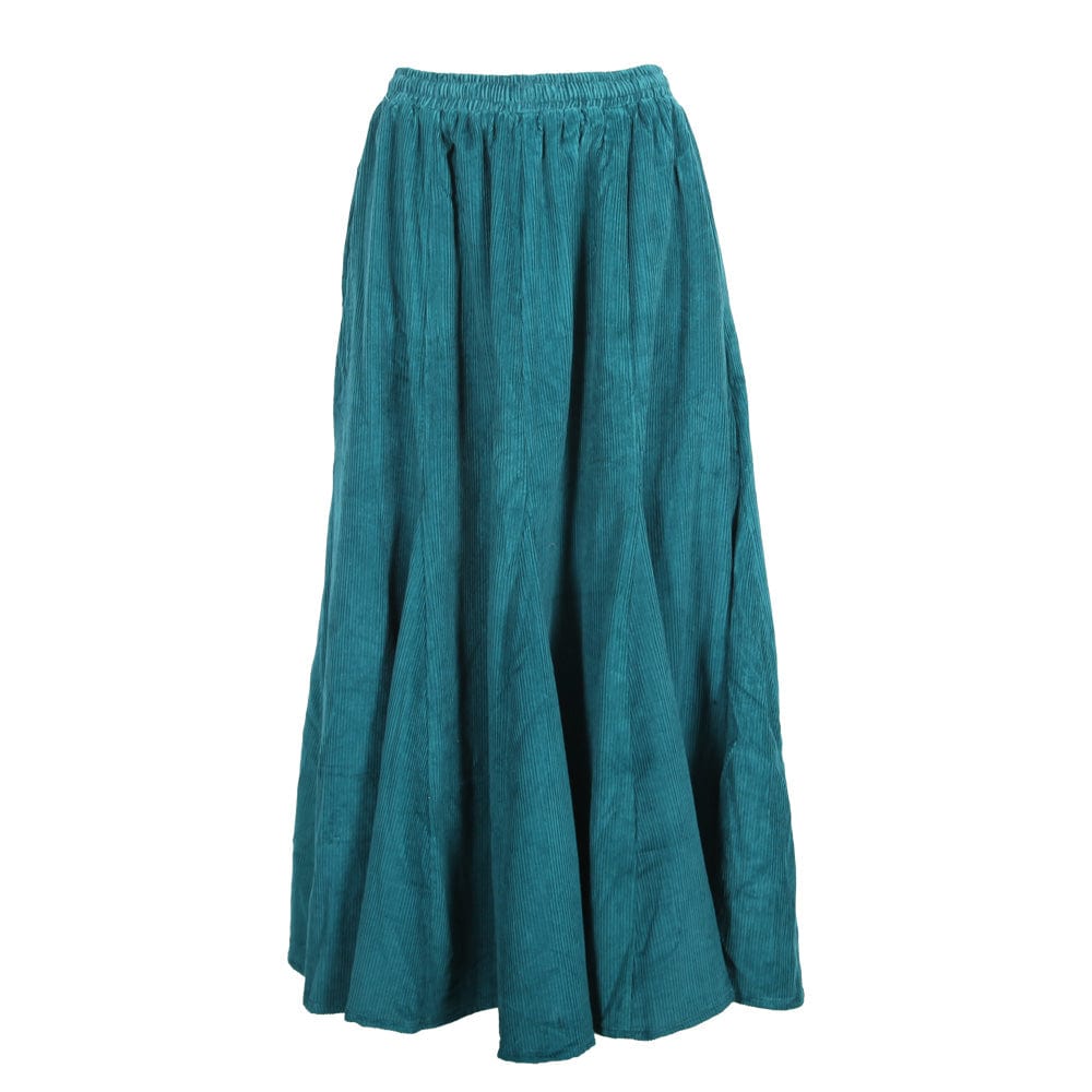 Chunky Cord Long Winter Skirt