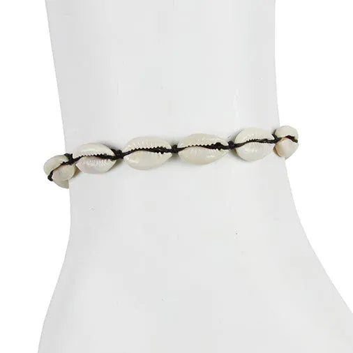 Small shell anklet