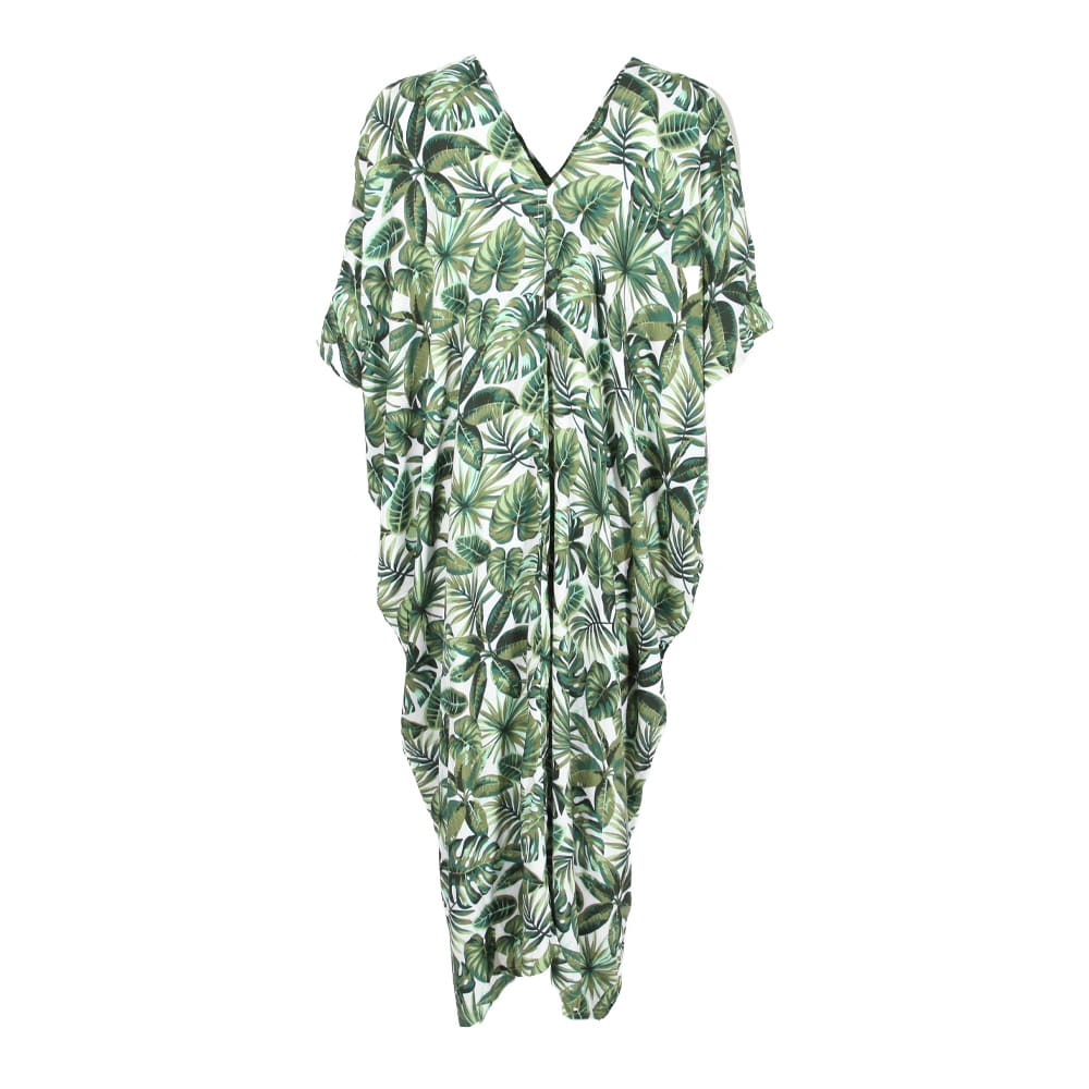 Jungle Print Beach Cover up