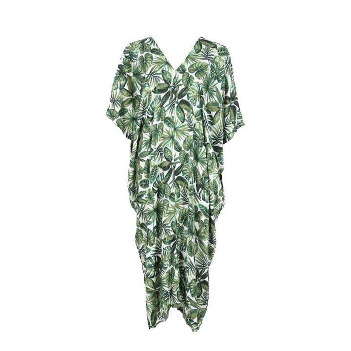Jungle Print Beach Cover up