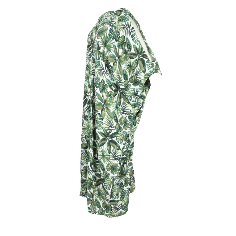 Jungle Print Beach Cover up