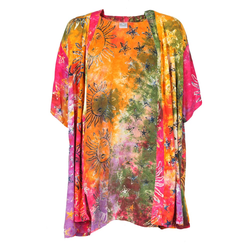 Tie Dye Celestial Shrug