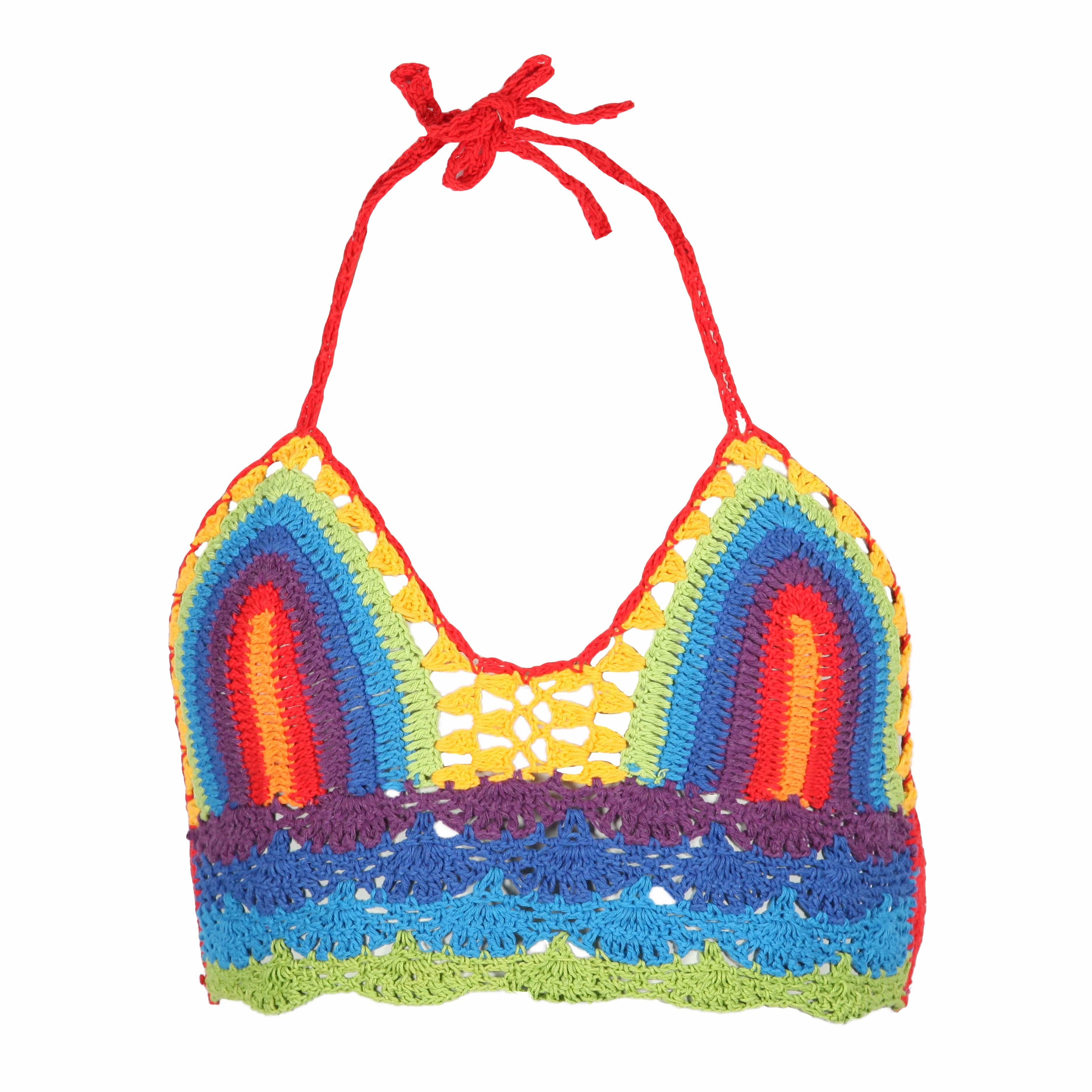 rainbow bralette
