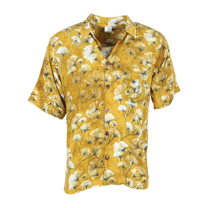 Oversized Ginkgo Short Sleeve Shirt