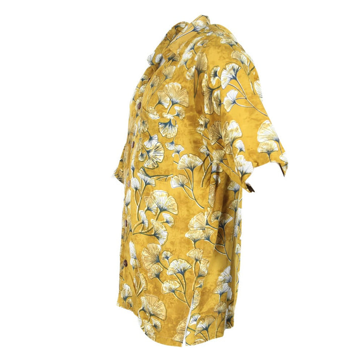 Oversized Ginkgo Short Sleeve Shirt
