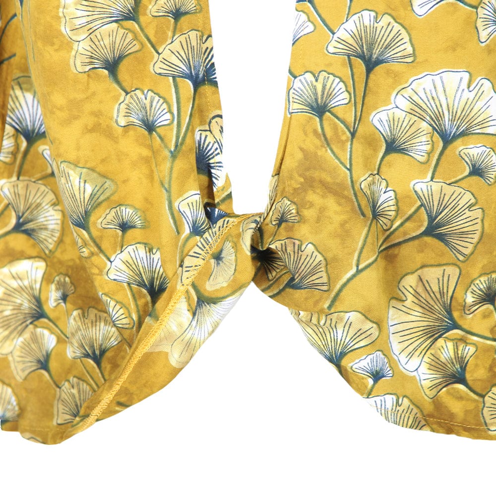 Floral Twist Back Top