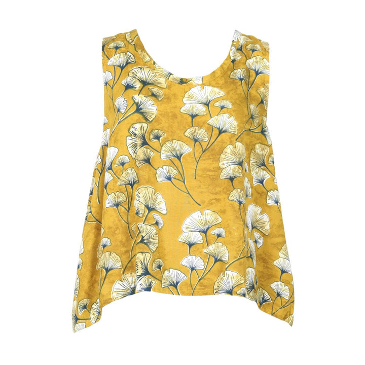 Floral Twist Back Top