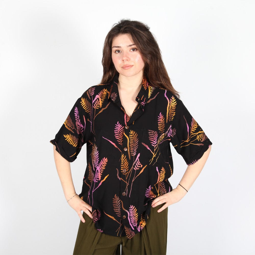 Turn Up Sleeve Shirt