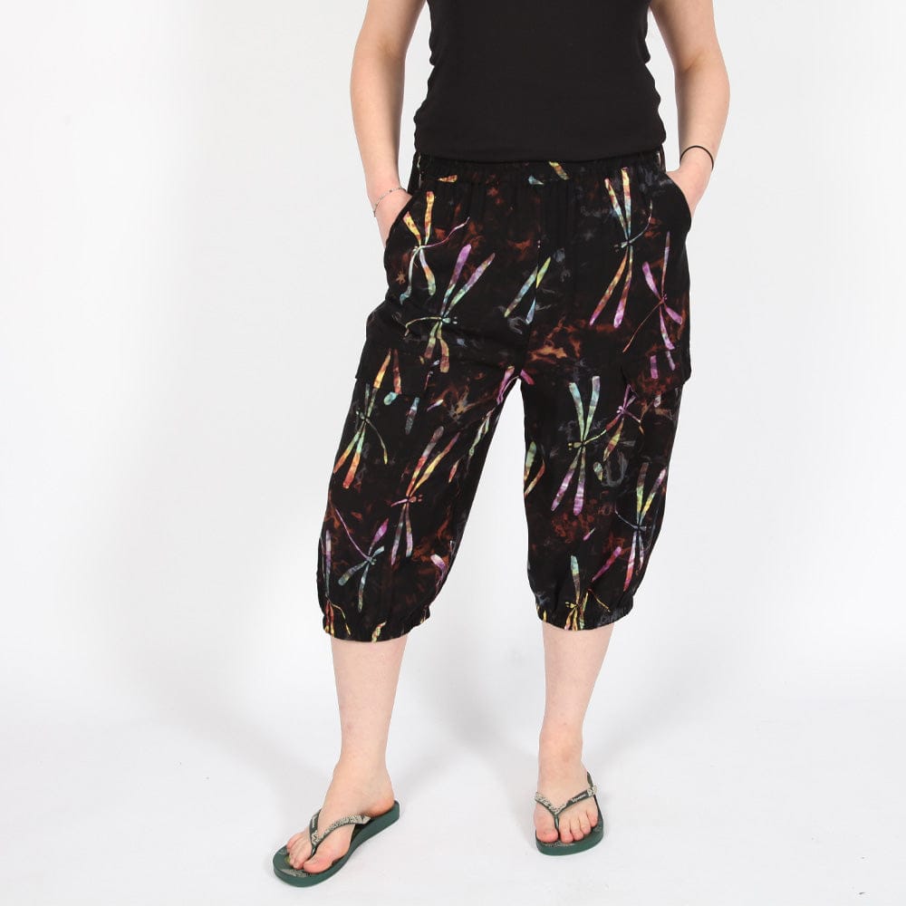 Cropped Batik Trousers