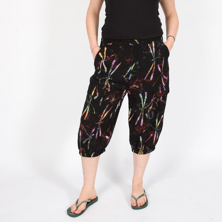 Cropped Batik Trousers