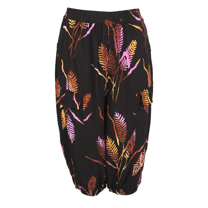 Cropped Batik Trousers
