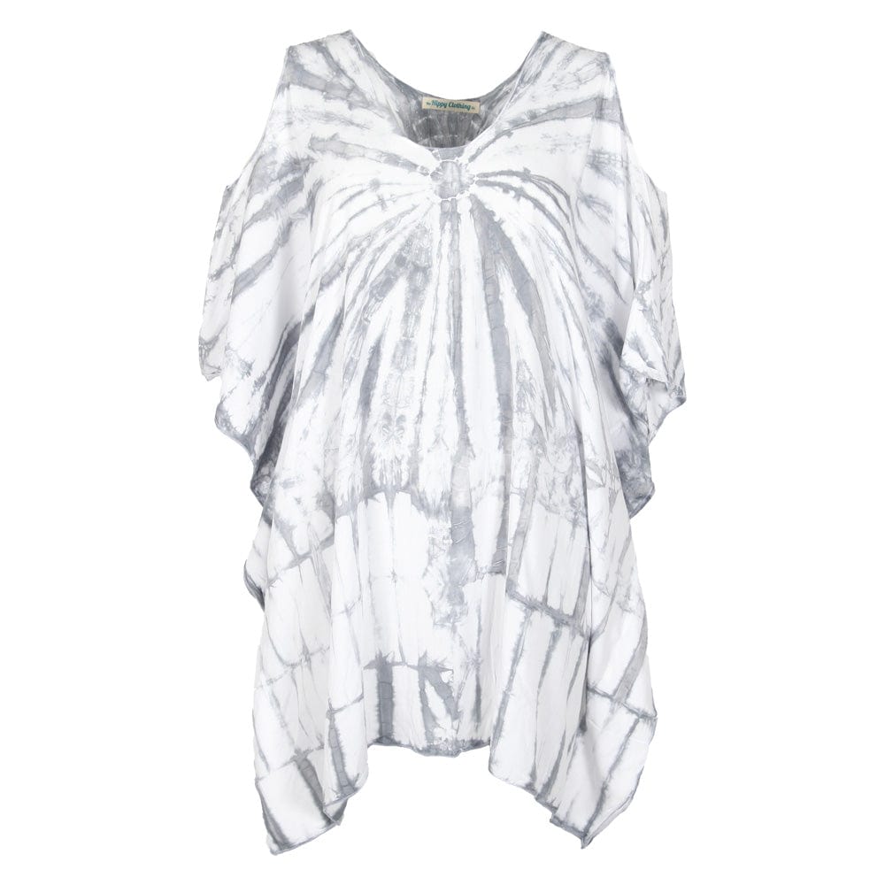 Cold Shoulder Poncho Top