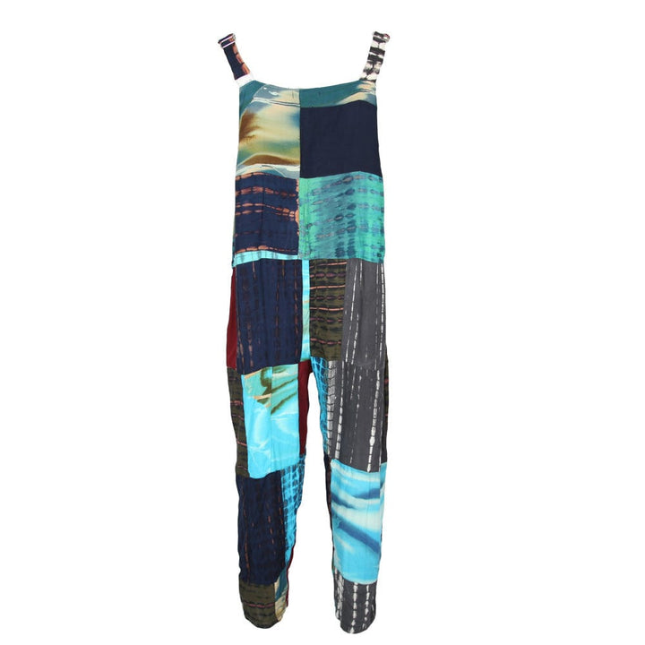 Bali Patchwork Dungarees