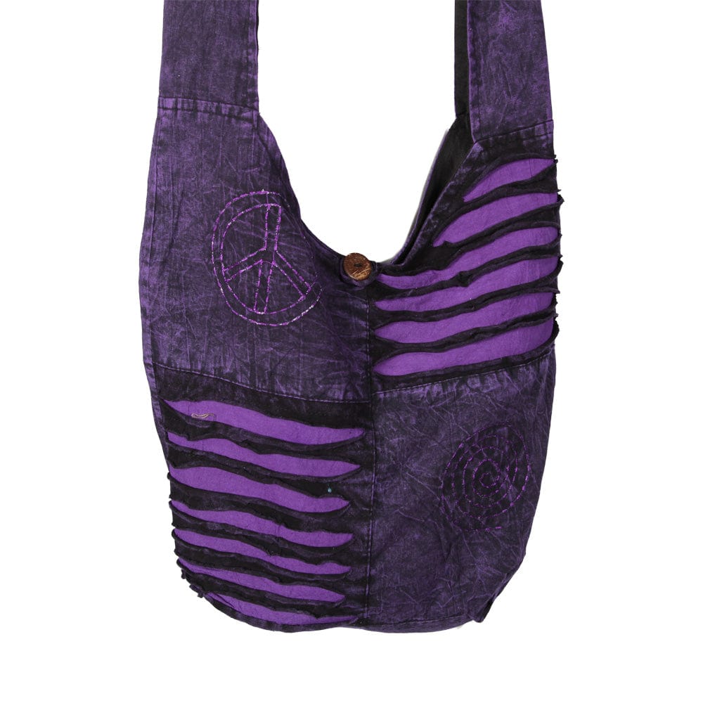 Purple Peace Shoulder Bag