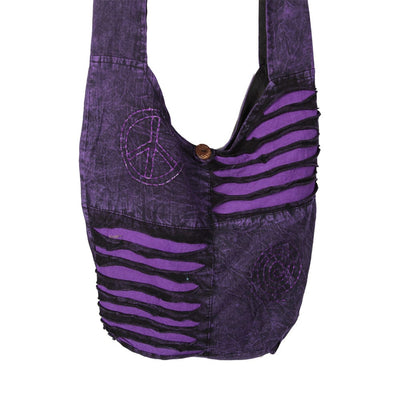 Purple Peace Shoulder Bag