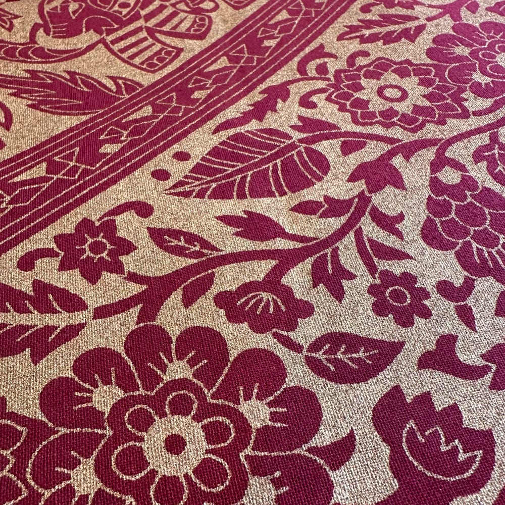 Elephant Mandala Gold Print Bedspreads