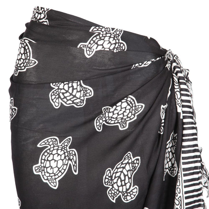 Turtle Print Sarong