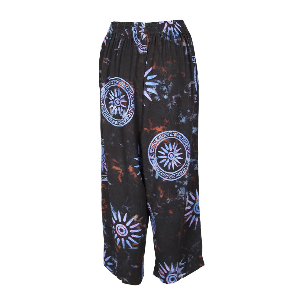 Men's Abstract Sun Symbol Trousers