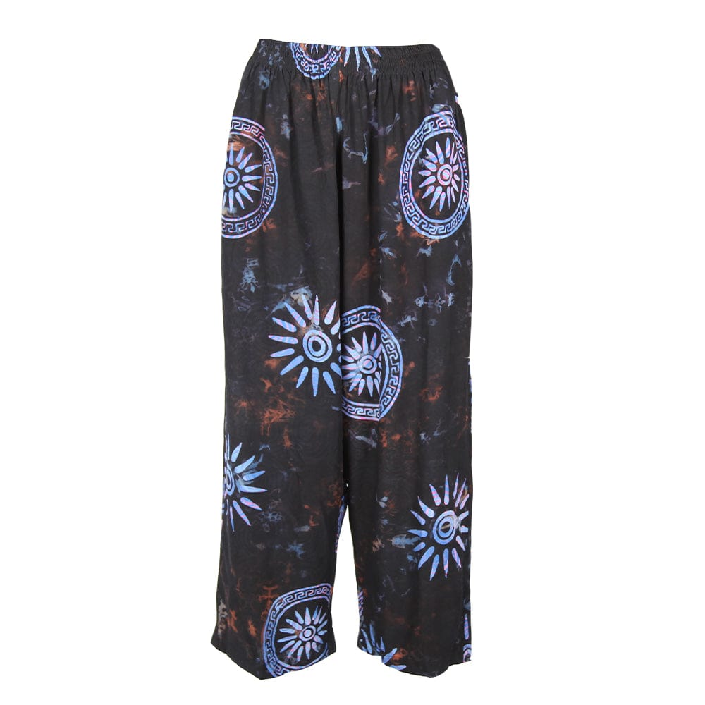 Men's Abstract Sun Symbol Trousers