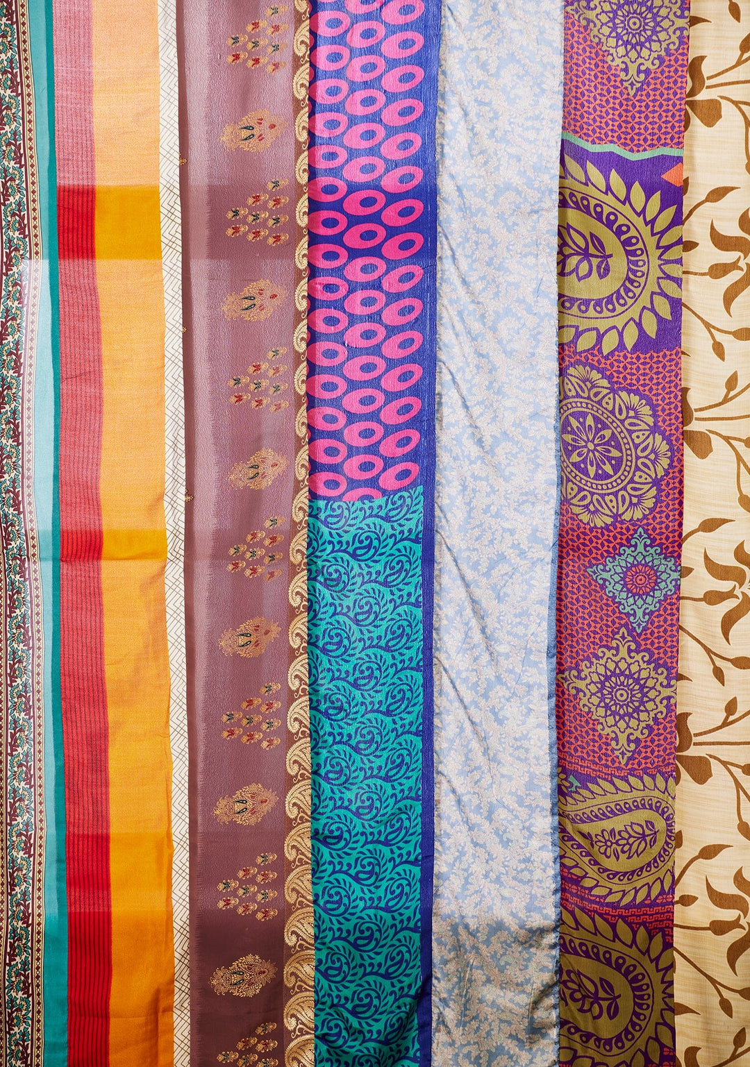 Recycled Sari Curtain Panel