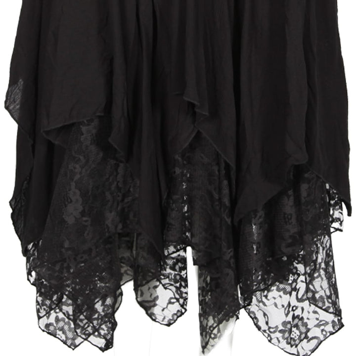 Hanky Hem Lace Goth Skirt