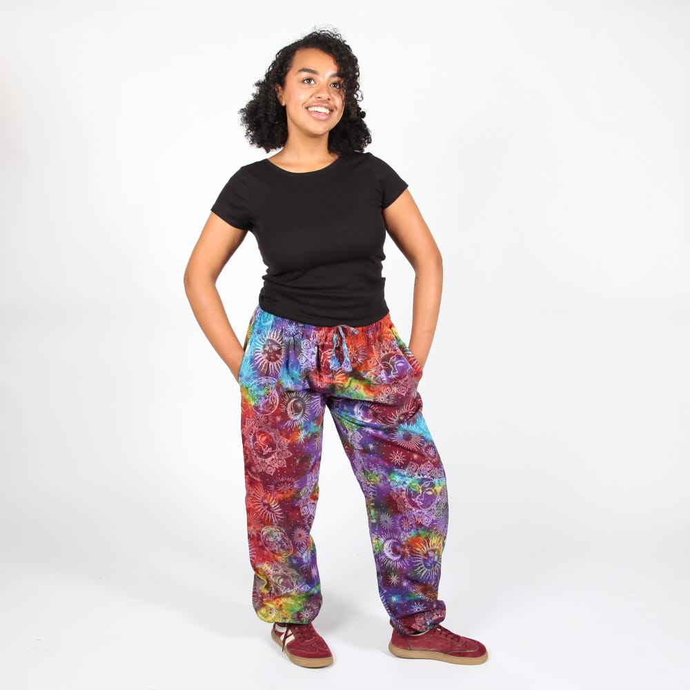 Sun and Moon Harem Jean Trousers