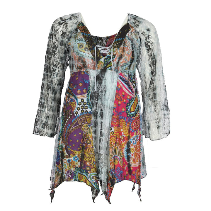 Long Sleeve Lace Fairycore Top