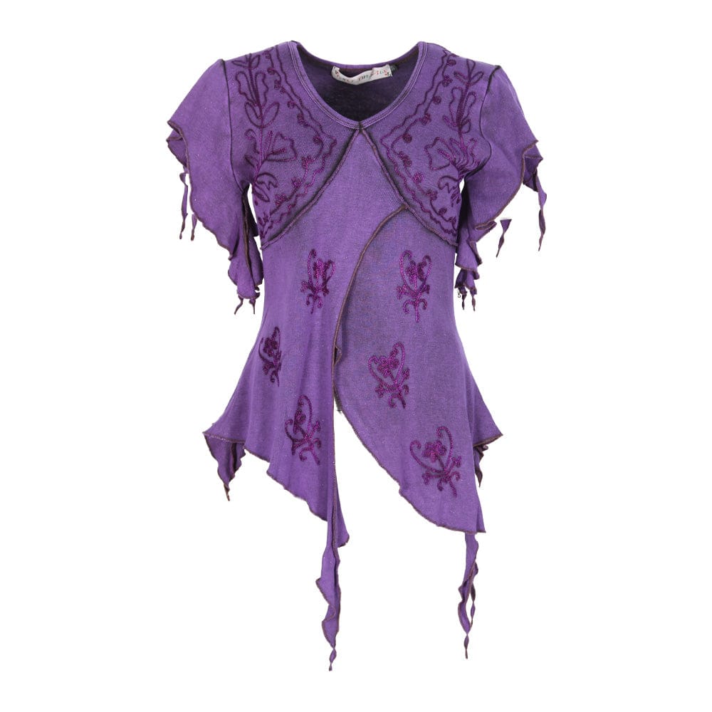 Gothic fairy pixie top