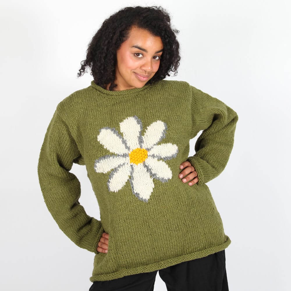 Daisy Wool Jumper