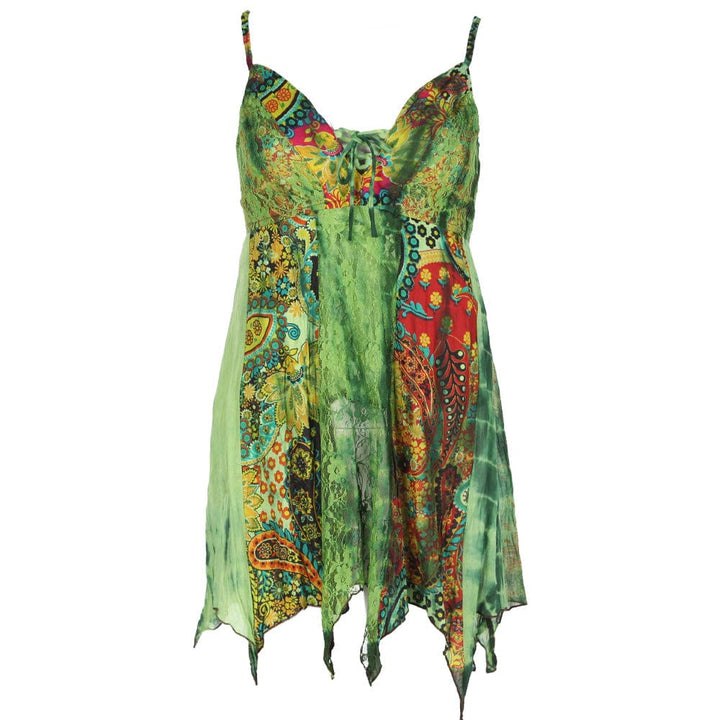 Fairy Pixie Patchwork Lace top