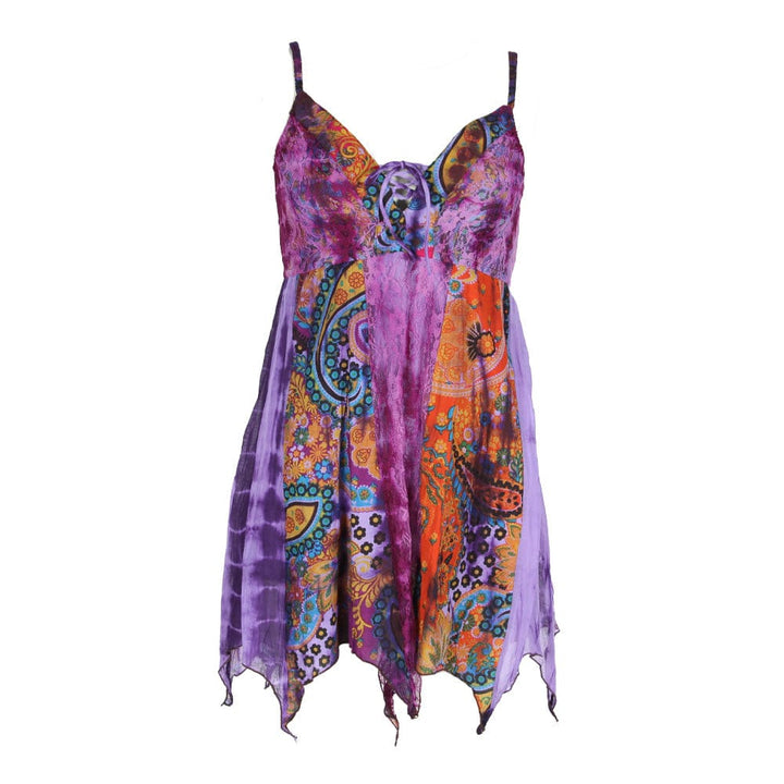 Fairy Pixie Patchwork Lace top