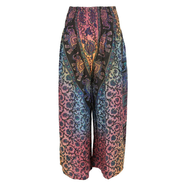 Tie Dye Kantha Flares