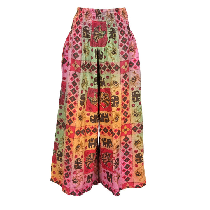 Tie Dye Kantha Flares