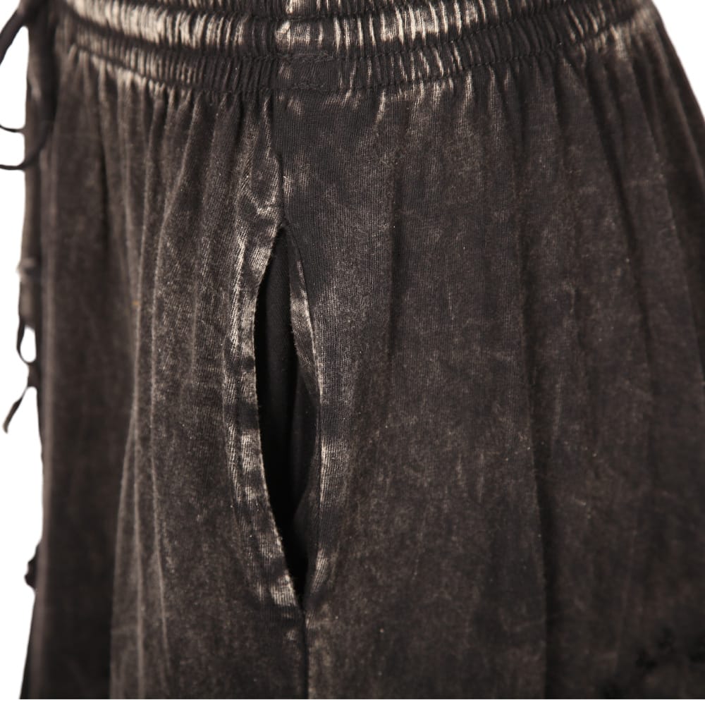Hanky Lace Hem Patch Skirt