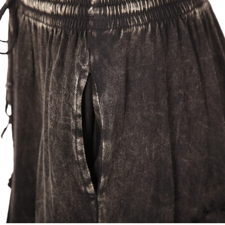 Hanky Lace Hem Patch Skirt