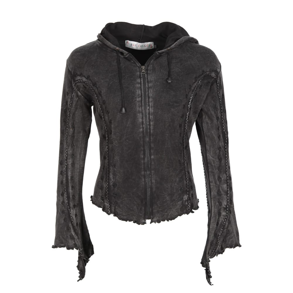 Split Cuff Pixie Hoodie