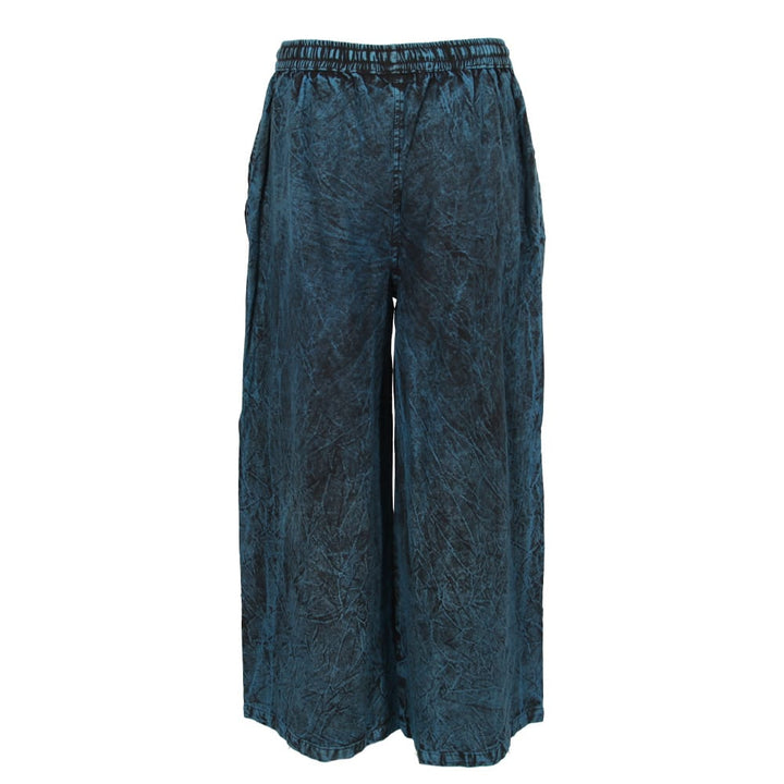 Aplique Wide Leg Trousers