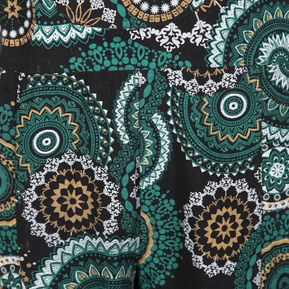Mandala Print Dungarees