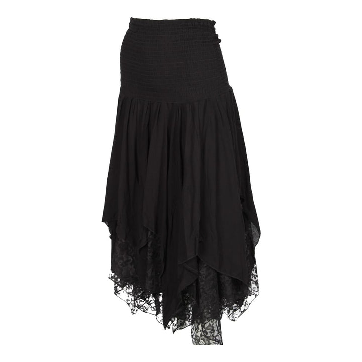 Hanky Hem Lace Goth Skirt