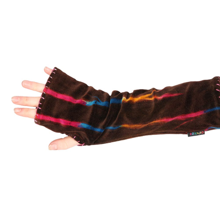Velvet Long Wrist Warmers