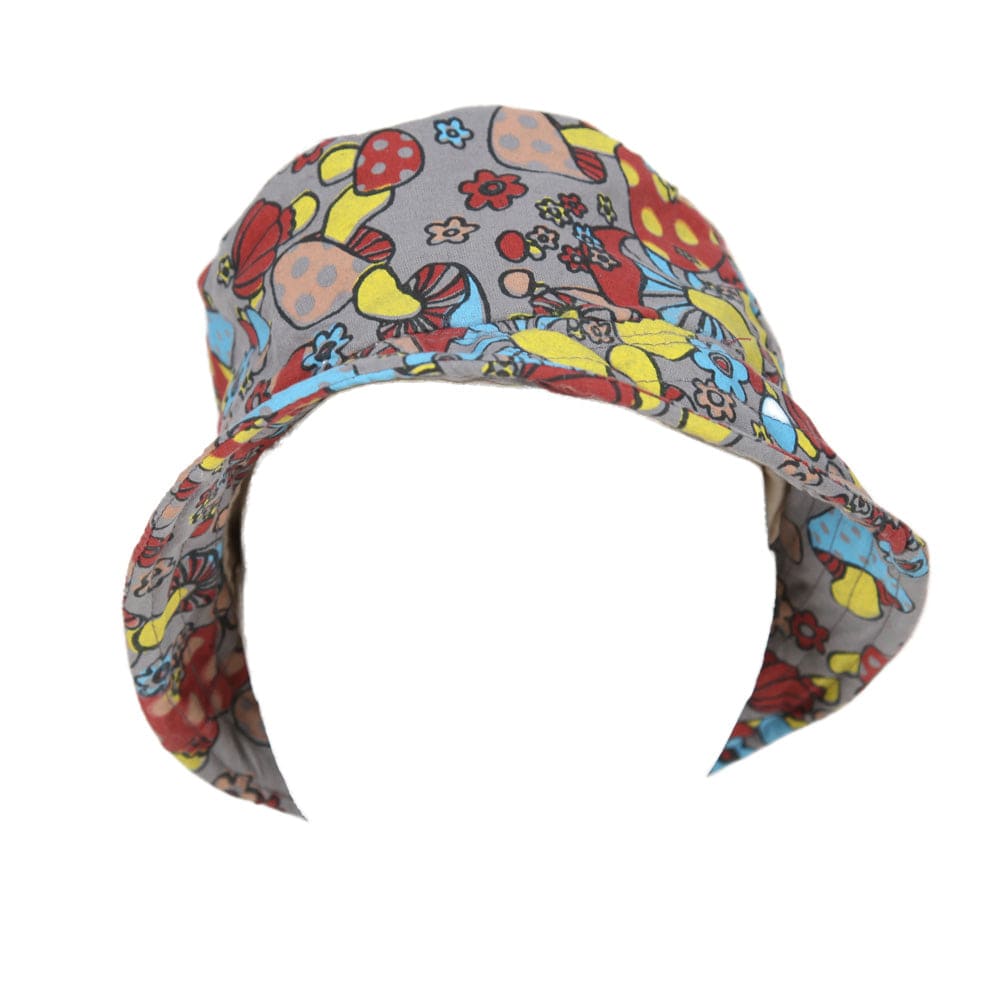 Men's Mushroom Print Bucket Hat