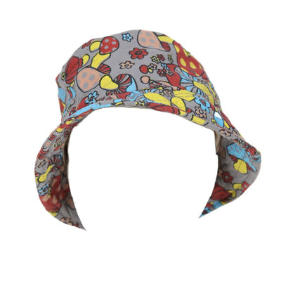 Men's Mushroom Print Bucket Hat