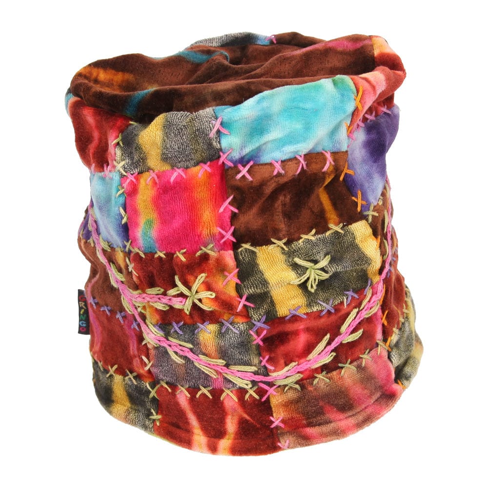 Velvet Patchwork Hat