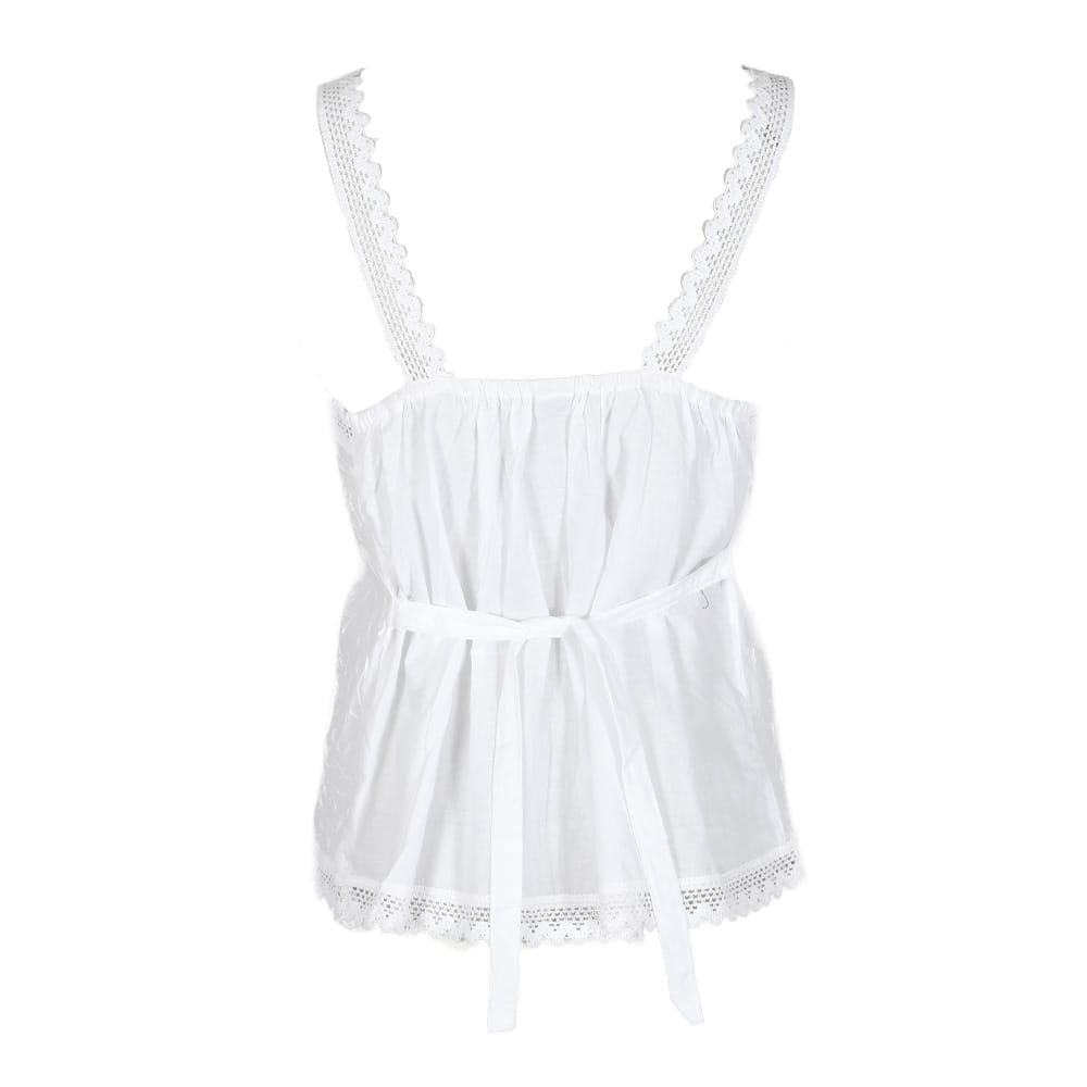 Cami Embroidered Vest Top