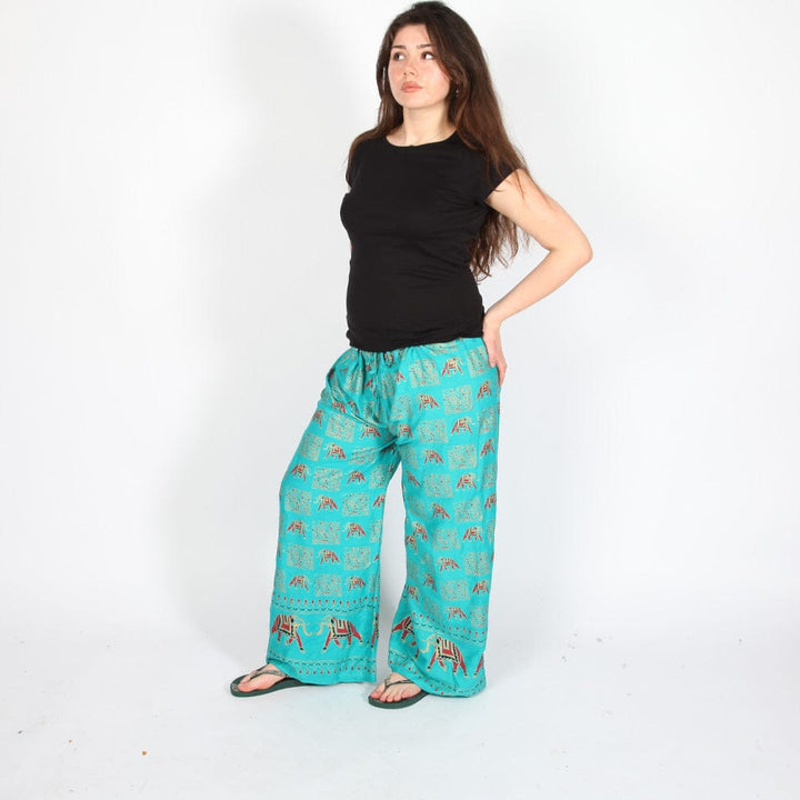 Wide Leg Indian Elephant Pants