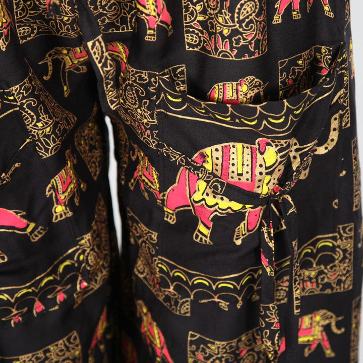 Foil Print Indian Harem Pants