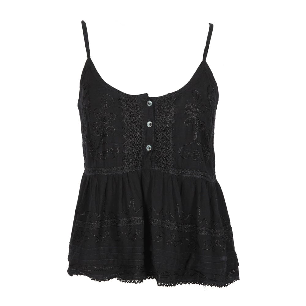 Embroidered Cami Top