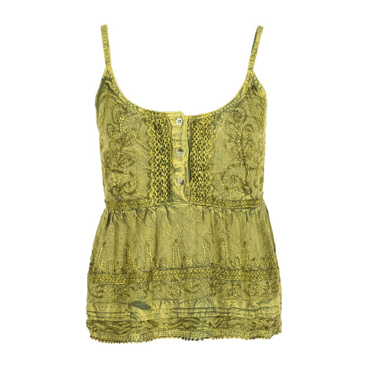 Embroidered Cami Top